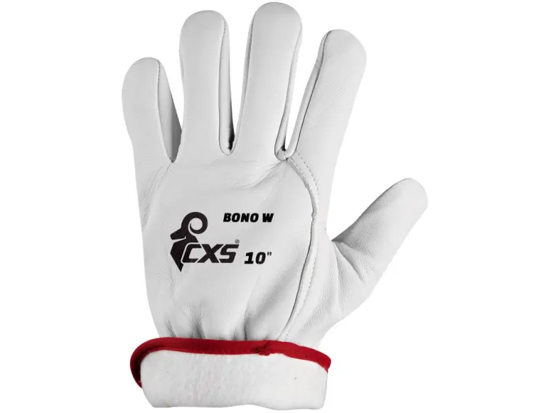 Rukavice BONO W, celokožené rukavice, zimní, vel. 10