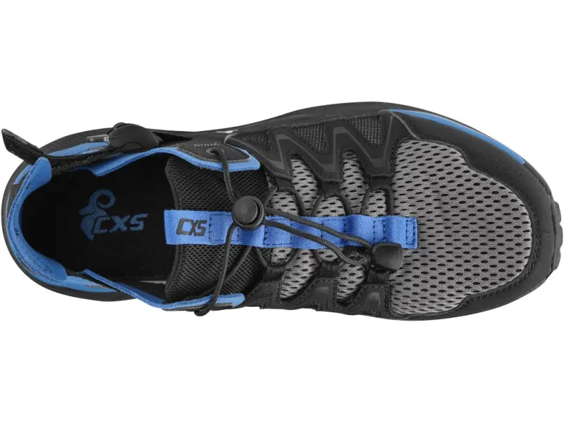 Obuv CXS REG, sandál, černo-modrý, vel. 41