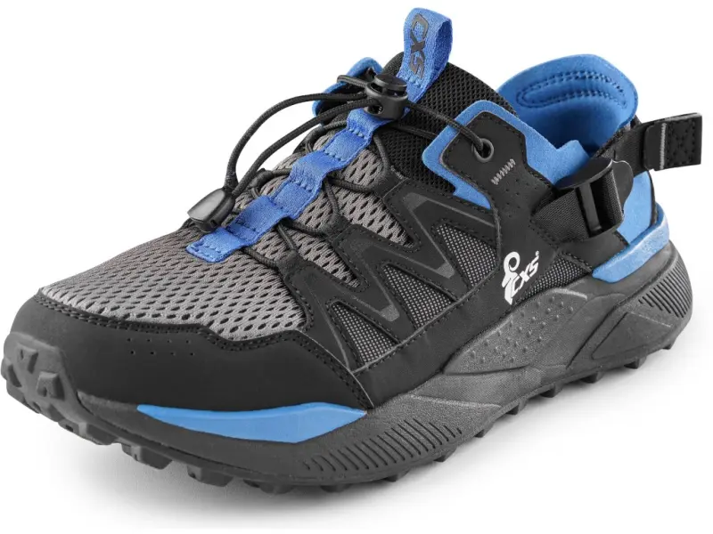 Obuv CXS REG, sandál, černo-modrý, vel. 42