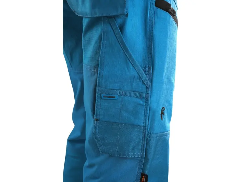 Kalhoty CXS LEONIS, pánské, stř. modré s černými doplňky, vel. 62