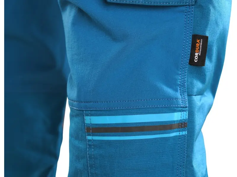 Kalhoty CXS LEONIS, pánské, stř. modré s černými doplňky, vel. 64