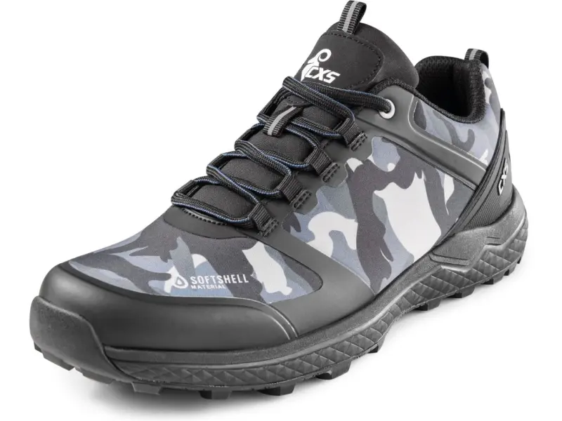 Obuv CXS SPORT, polobotka, maskáčová modrá, vel. 48