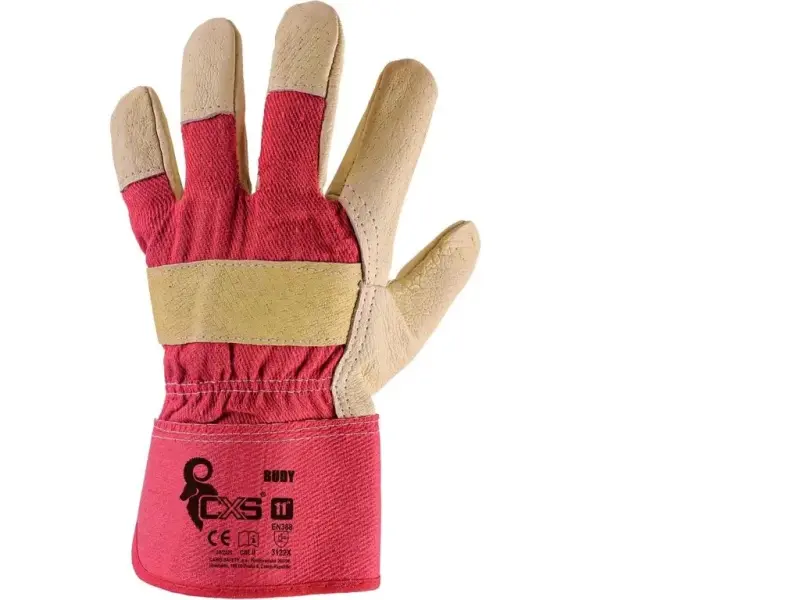 Rukavice CXS BUDY, kombinované, vel. 10