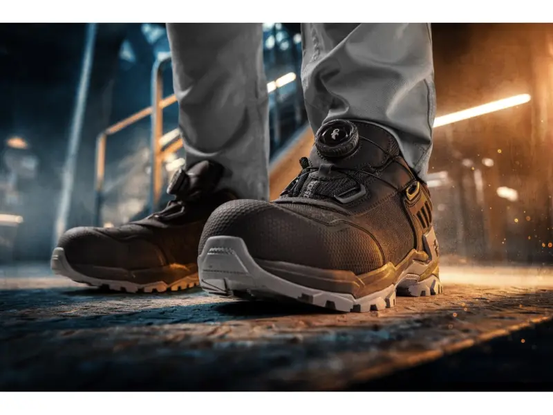 Obuv CXS PU-TECH ZIREX O2, polobotka, vel. 44