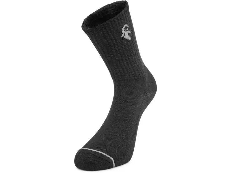 Ponožky CXS SportSocks, černé, 3 pack, vel. 36-39