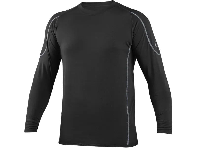 Tričko CXS REWARD, funkční, dlouhý rukáv, pánské, černo-modré, vel. XL