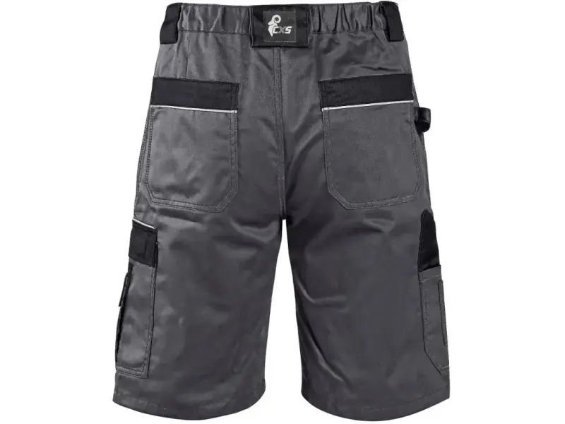 Kraťasy CXS ORION DAVID, pánské, šedo-černé, vel. 70