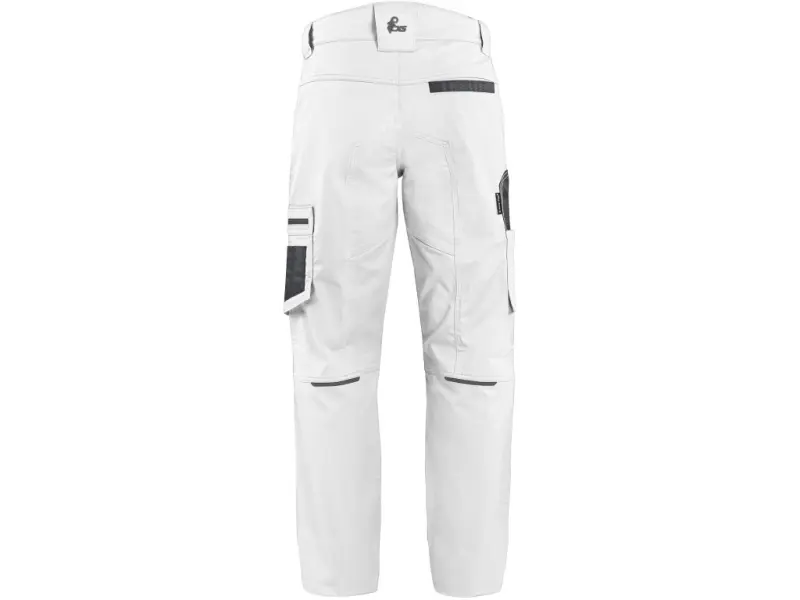 Kalhoty CXS SOLIS FLEX, pánské, bílo-šedé, vel. 58