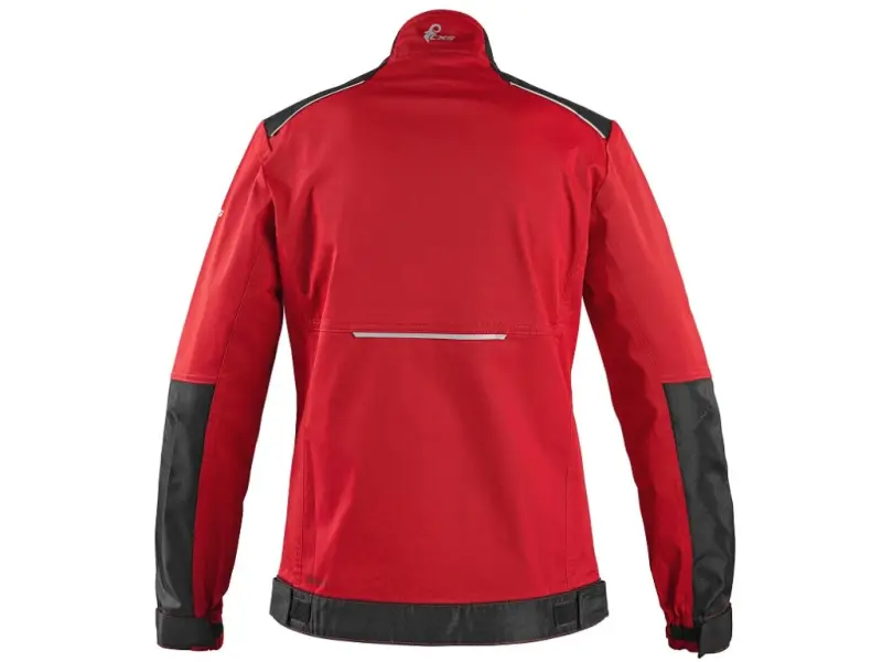 Blůza CXS SOLIS FLEX, dámská, červeno-černá, vel. 3XL
