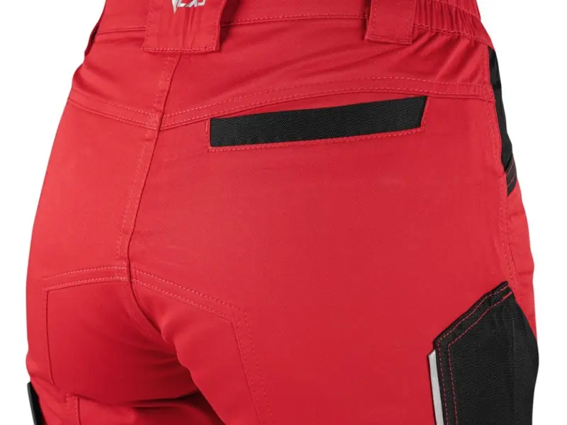Kraťasy CXS SOLIS FLEX, dámské, červeno-černé, vel. 48