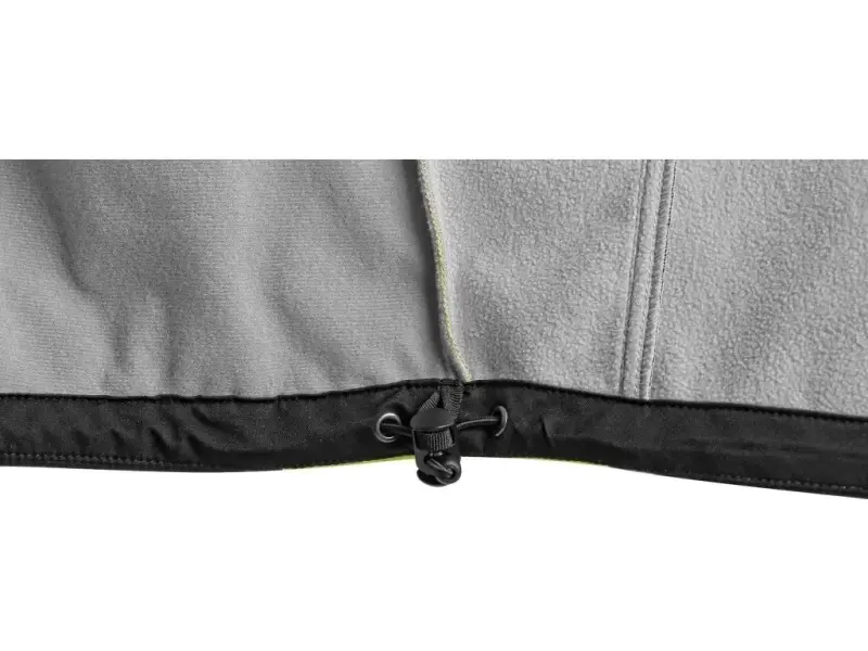 Bunda CXS BENSON, výstražná, softshell, pánská, žluto-černá, vel. 5XL