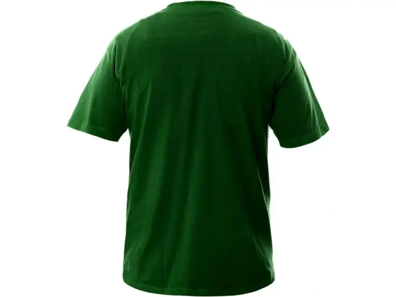Tričko CXS DANIEL, krátký rukáv, lahvově zelená, vel. 4XL