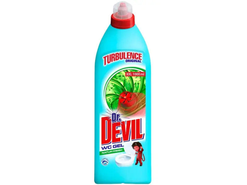 Čistič toalety Dr. Devil Turbulence, 1000ml
