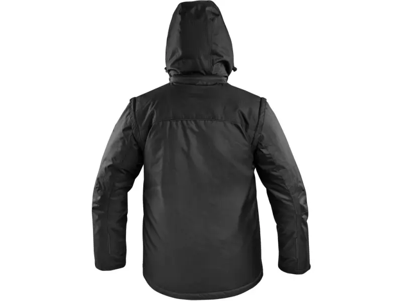 Bunda CXS IRVINE PRO, pánská, zimní, černá, vel. 4XL