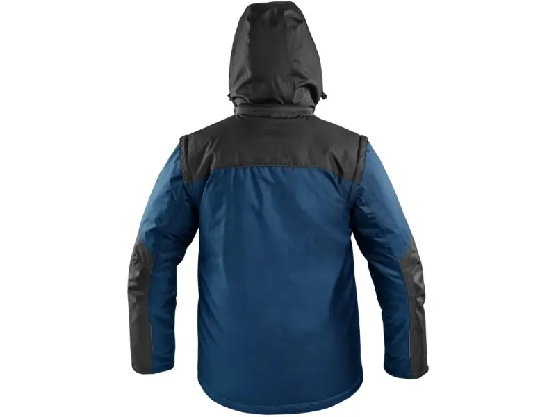 Bunda CXS IRVINE PRO, pánská, zimní, modro-černá, vel. XL