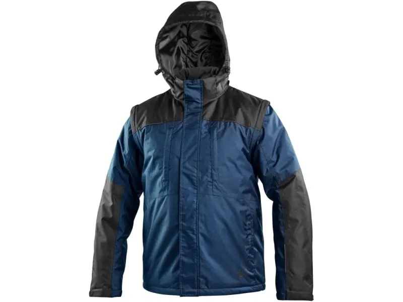 Bunda CXS IRVINE PRO, pánská, zimní, modro-černá, vel. 2XL