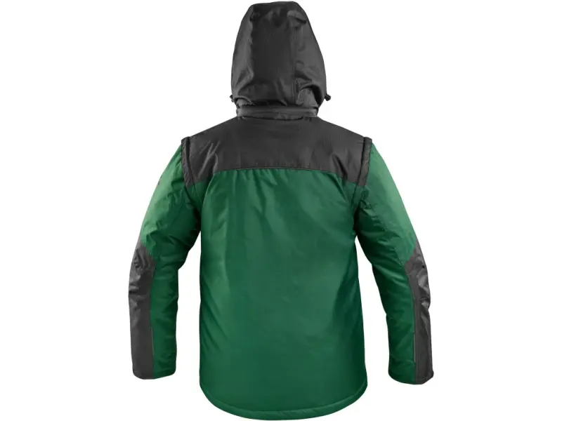 Bunda CXS IRVINE PRO, pánská, zimní, zeleno-černá, vel. XL