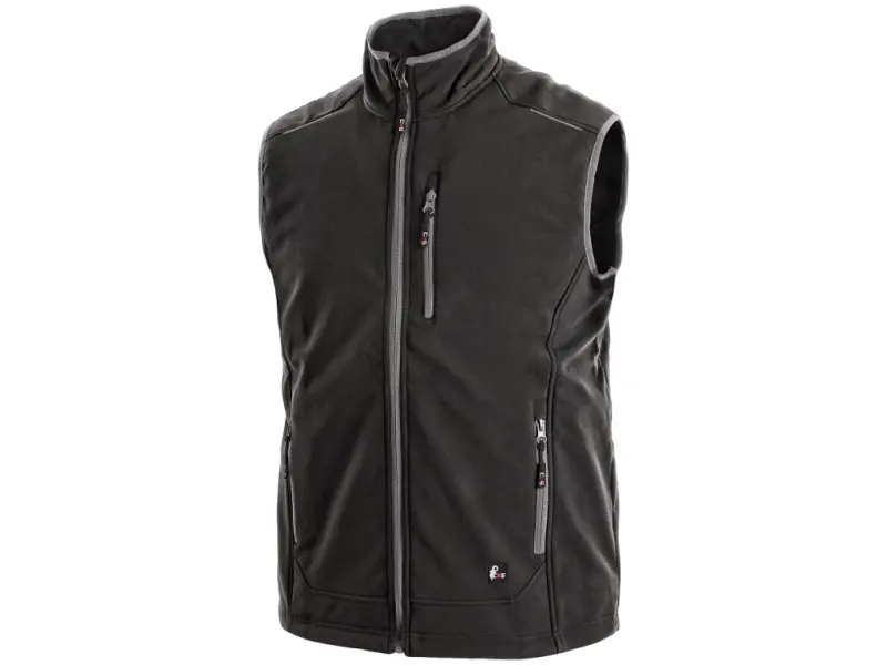 Vesta CXS TOPEKA, softshell, pánská, černá, vel. 4XL