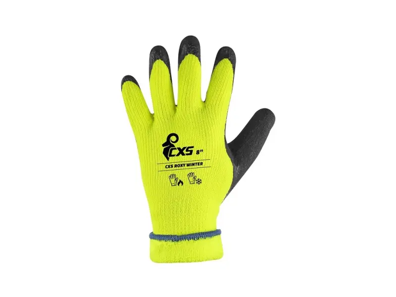 Rukavice CXS ROXY WINTER, zimní, máčené v latexu, vel. 10