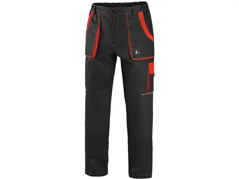 Kalhoty CXS LUXY JOSEF, pánské, černo-oranžové, vel. 50 Kalhoty CXS LUXY JOSEF, pánské, černo-oranžové, vel. 50