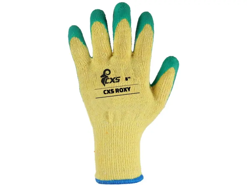 Rukavice CXS ROXY, máčené v latexu, vel. 07