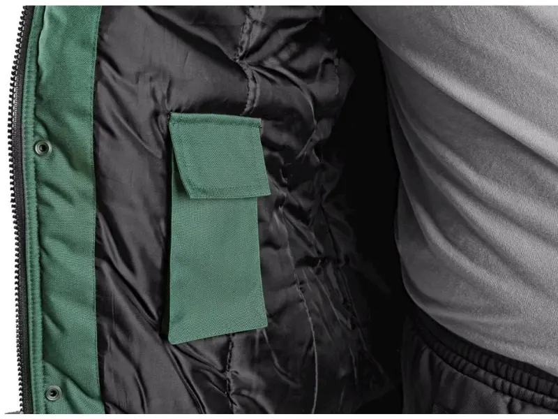 Bunda CXS IRVINE, zimní, pánská, zeleno-černá, vel. 4XL Bunda CXS IRVINE, zimní, pánská, zeleno-černá, vel. 4XL