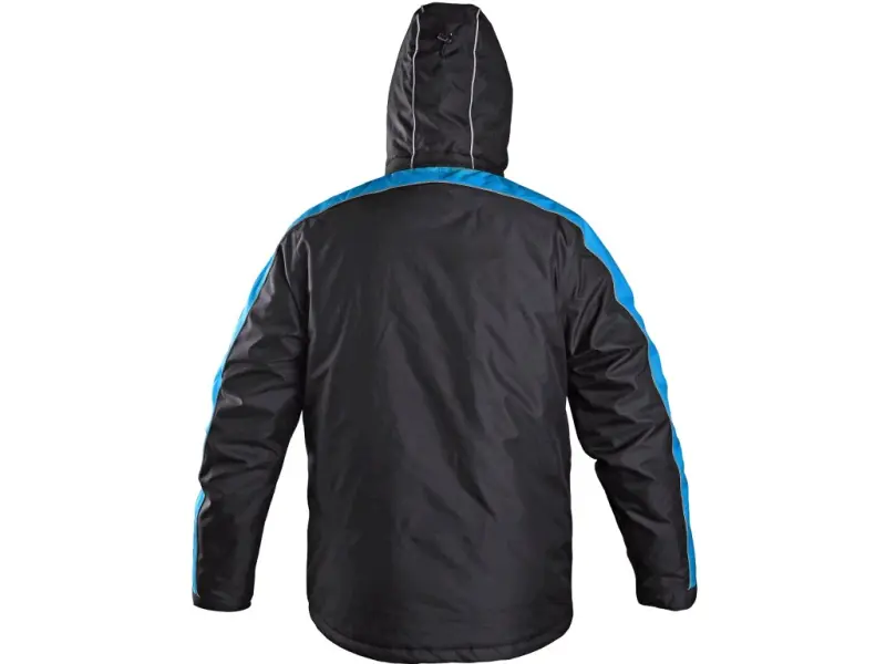 Bunda CXS BRIGHTON, zimní, černo-modrá