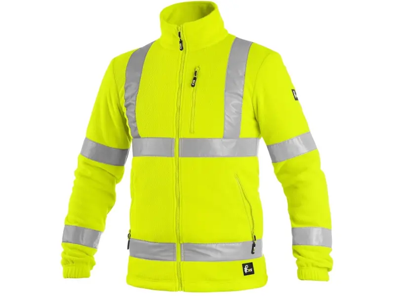 Bunda CXS PRESTON, výstražná, žlutá, vel. 2XL