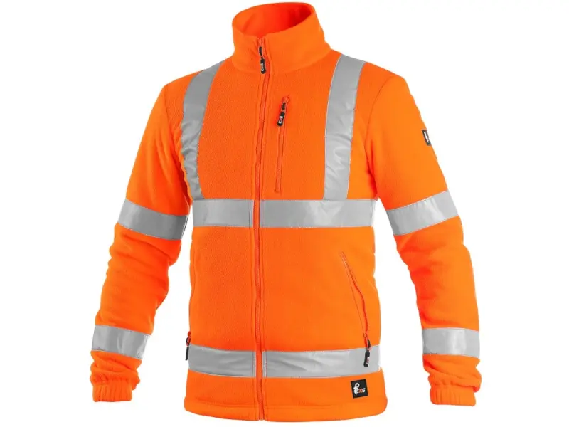 Bunda CXS PRESTON, výstražná, oranžová, vel. S Bunda CXS PRESTON, výstražná, oranžová, vel. S