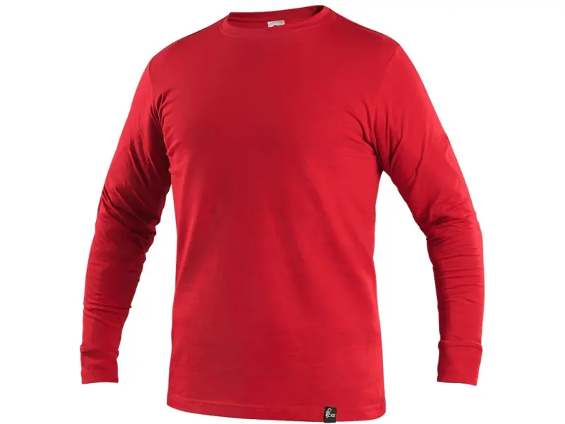 Tričko CXS PETR, dlouhý rukáv, červené Tričko CXS PETR, dlouhý rukáv, červené