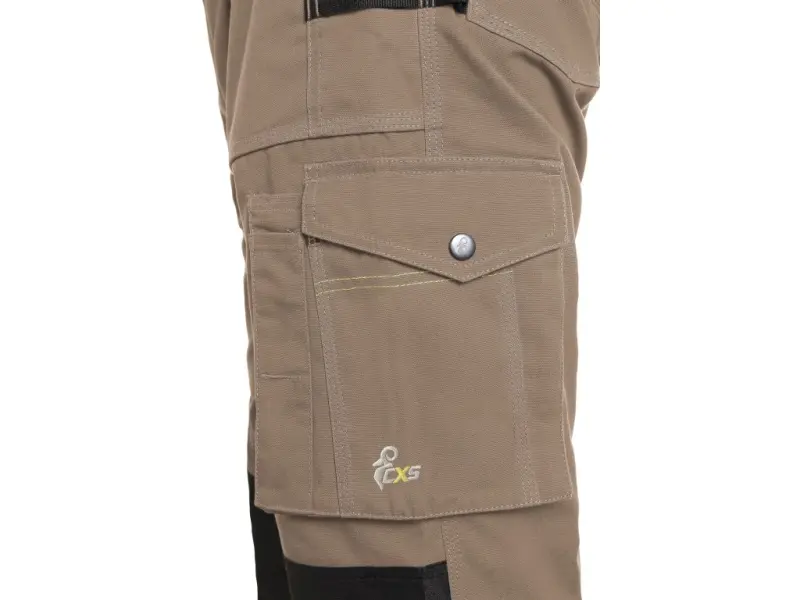 Zahradníky CXS STRETCH, pánské, béžovo-černé, vel. 64 Zahradníky CXS STRETCH, pánské, béžovo-černé, vel. 64