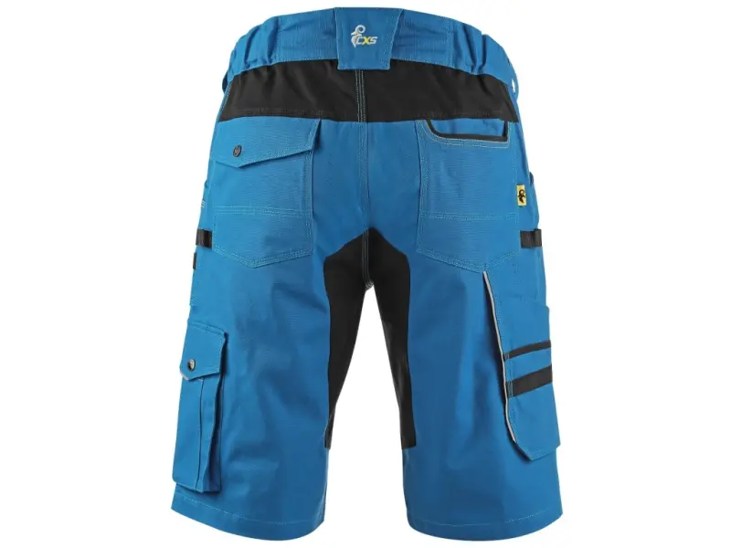 Kraťasy CXS STRETCH, pánské, středně modré-černé, vel. 60 Kraťasy CXS STRETCH, pánské, středně modré-černé, vel. 60