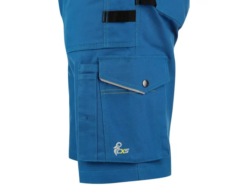 Kraťasy CXS STRETCH, pánské, středně modré-černé, vel. 62 Kraťasy CXS STRETCH, pánské, středně modré-černé, vel. 62