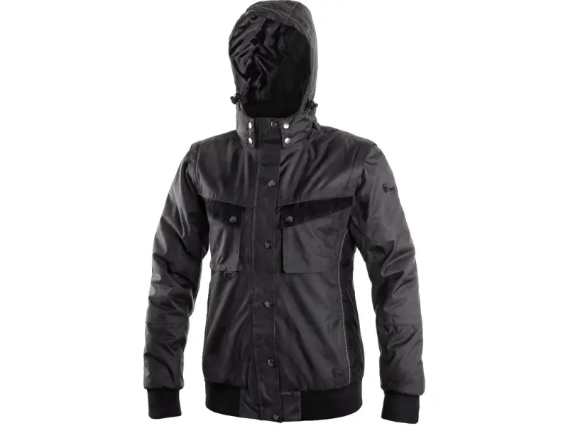 Bunda CXS IRVINE, zimní, dámská, šedo-černá, vel. XS Bunda CXS IRVINE, zimní, dámská, šedo-černá, vel. XS