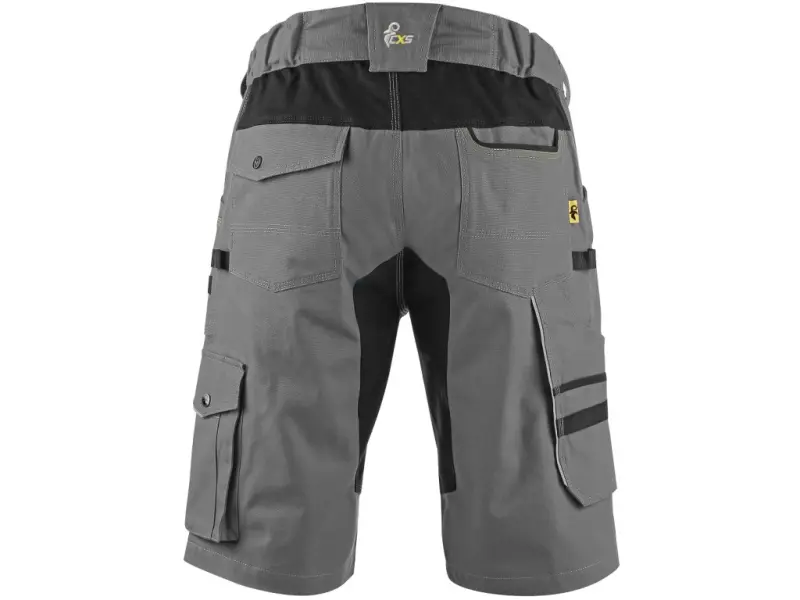 Kraťasy CXS STRETCH, pánské, šedo-černé, vel. 60 Kraťasy CXS STRETCH, pánské, šedo-černé, vel. 60