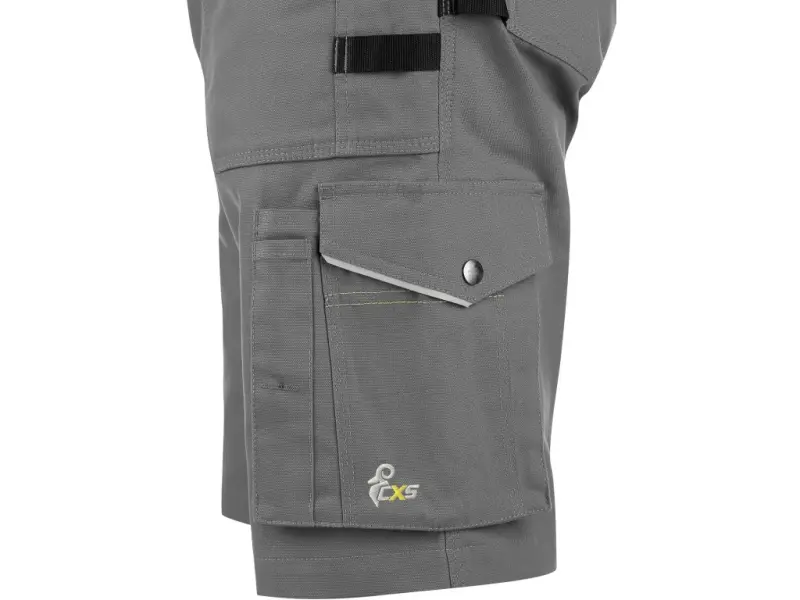 Kraťasy CXS STRETCH, pánské, šedo-černé, vel. 64 Kraťasy CXS STRETCH, pánské, šedo-černé, vel. 64