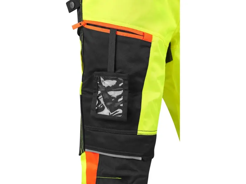 Kalhoty CXS BENSON výstražné, pánské, žluto-černé, vel. 52 Kalhoty CXS BENSON výstražné, pánské, žluto-černé, vel. 52