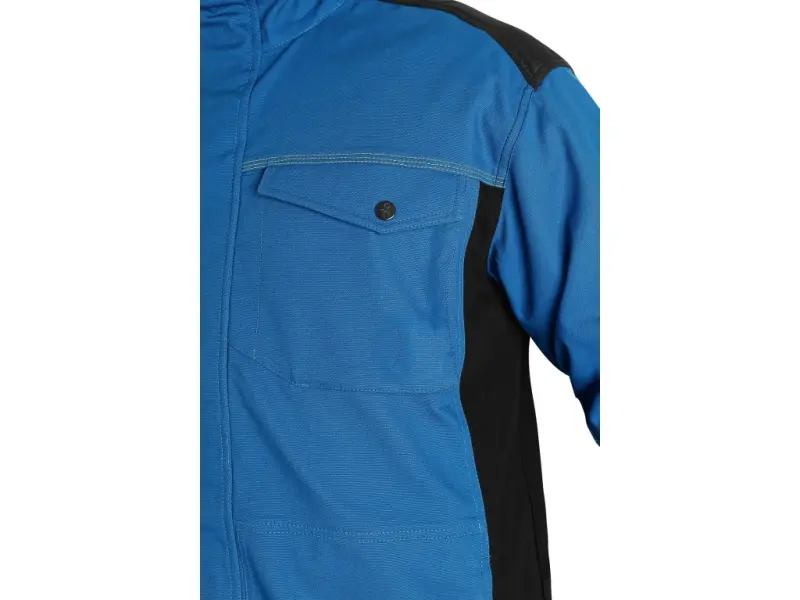 Blůza CXS STRETCH, 170-176cm, pánská, středně modrá-černá