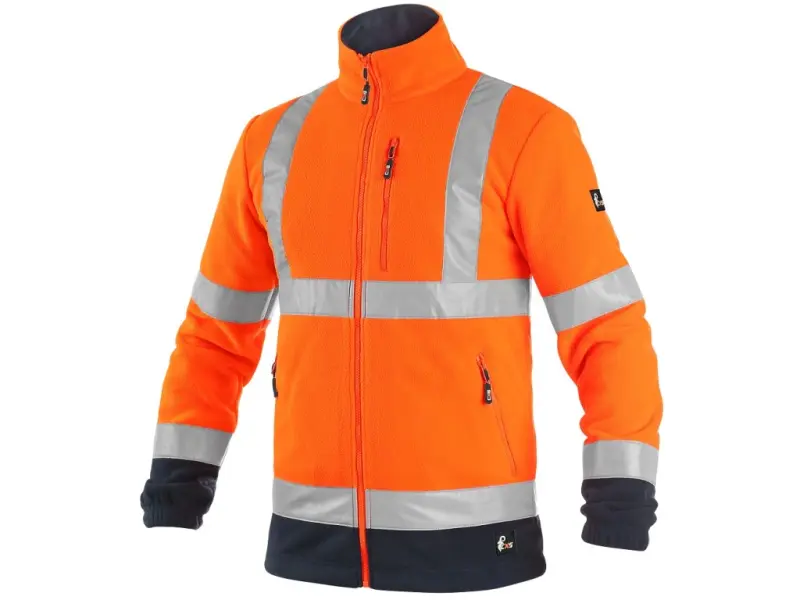 Bunda CXS PRESTON, výstražná, oranžovo-modrá, vel. 2XL Bunda CXS PRESTON, výstražná, oranžovo-modrá, vel. 2XL