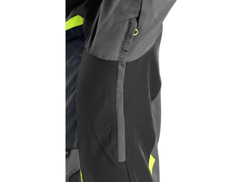 Blůza CXS NAOS, pánská, šedo-černá, HV žluté doplňky, roz. 46