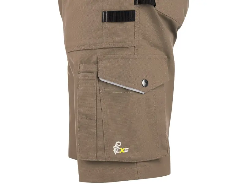 Kraťasy CXS STRETCH, pánské, béžovo-černé, vel. 50 Kraťasy CXS STRETCH, pánské, béžovo-černé, vel. 50
