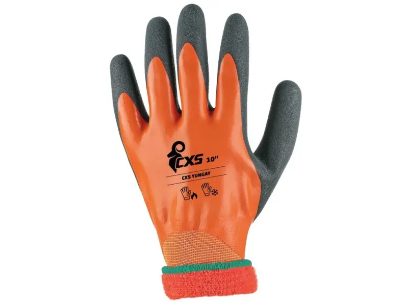 Rukavice CXS YUNGAY, zimní, máčené v latexu