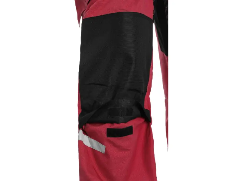 Kalhoty CXS STRETCH, pánské, červeno - černé, vel. 58