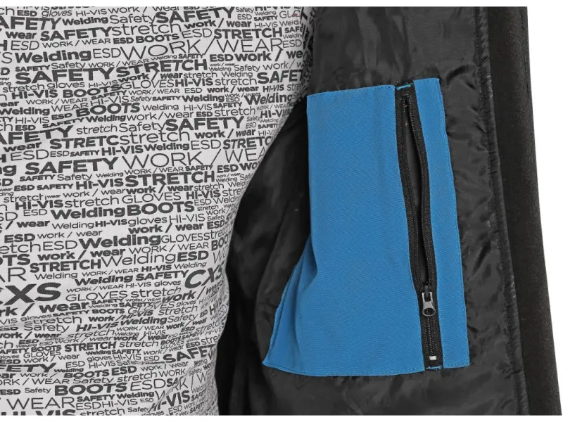 Bunda CXS STRETCH, pánská, softshell, středně modrá, vel. XXL Bunda CXS STRETCH, pánská, softshell, středně modrá, vel. XXL