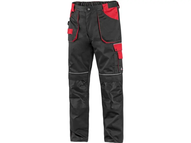 Kalhoty CXS ORION TEODOR, pánské, černo-červené, vel. 46 Kalhoty CXS ORION TEODOR, pánské, černo-červené, vel. 46