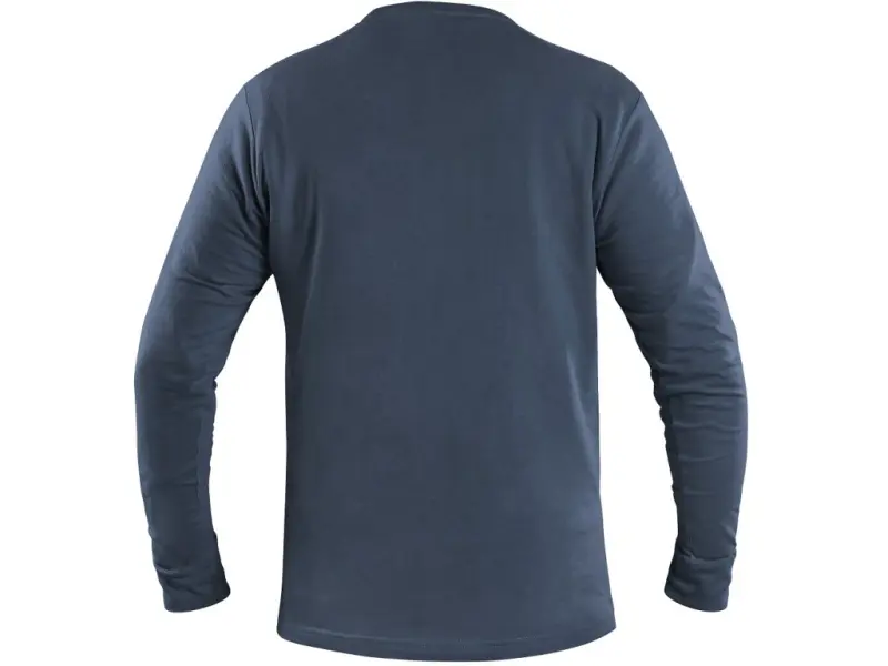 Tričko CXS PETR, dlouhý rukáv, tmavě modré, vel. 5XL