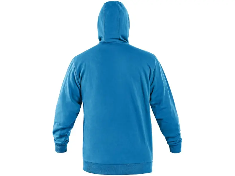 Mikina s kapucí CXS ARYN, azurově modrá, vel. 3XL Mikina s kapucí CXS ARYN, azurově modrá, vel. 3XL