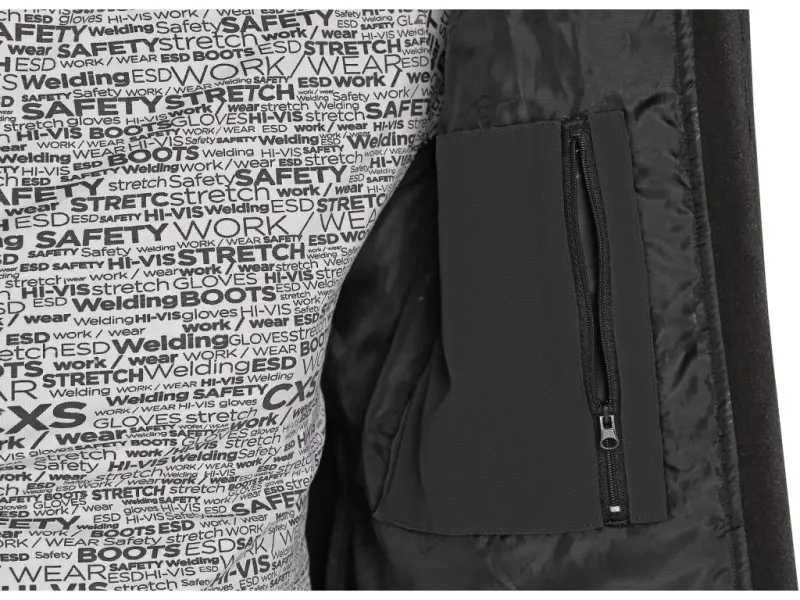 Bunda CXS STRETCH, pánská, softshell, černá, vel. 4XL