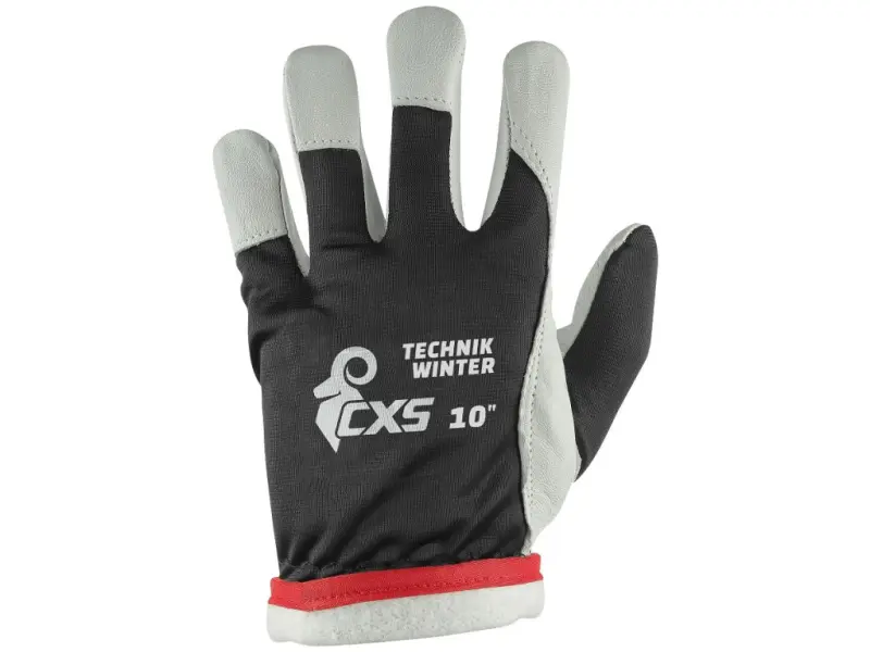 Rukavice CXS TECHNIK WINTER, zimní, kombinované, vel. 11