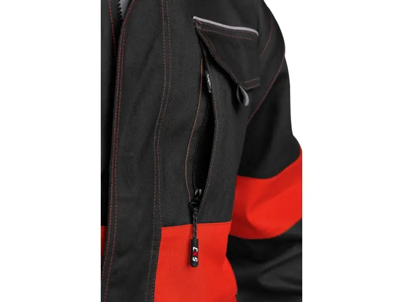 Blůza CXS LUXY EDA, pánská, černo-oranžová, vel. 46